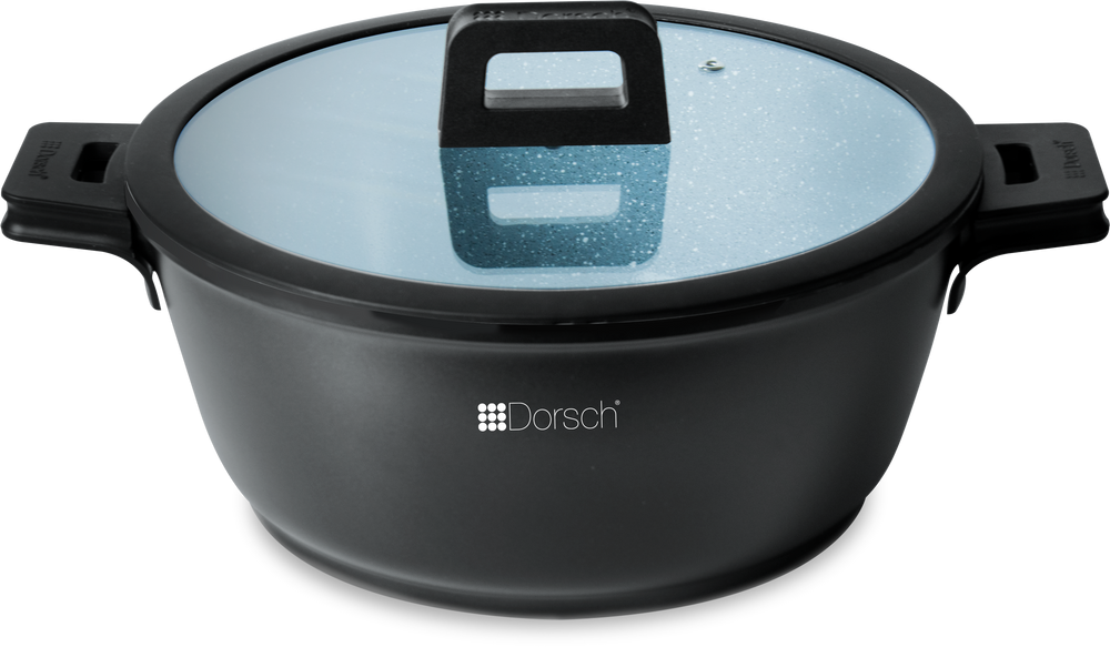 Dorsch Braadpan Proglider Marble - ø 20 cm / 2.1 liter - Keramische anti-aanbaklaag