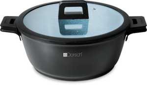 Dorsch Braadpan Proglider Marble - ø 20 cm / 2.1 liter - Keramische anti-aanbaklaag