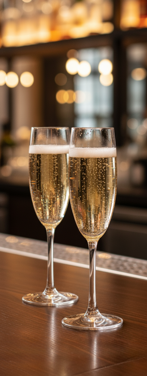 Cookinglife Champagneglazen Milena 180 ml - 4 Stuks