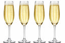 Cookinglife Champagneglazen Verano 260 ml - 4 stuks