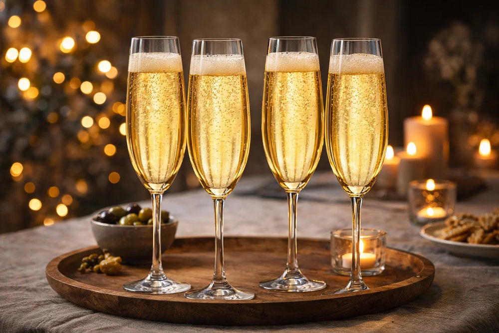 Cookinglife Champagneglazen Verano 260 ml - 4 stuks