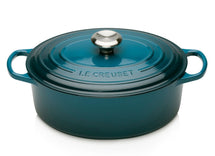 Le Creuset Casserole Signature - Ovale - Bleu Sarcelle - ø 29 cm / 4,7 litres