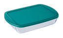 Plat à four Pyrex avec couvercle - Cook & Store - 28 x 20 x 5 cm / 1,6 litres