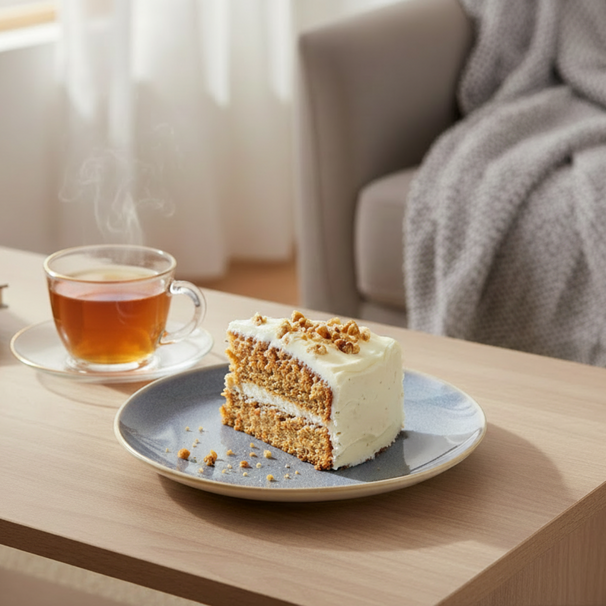 Cookinglife Ontbijtborden / Dessertborden Serene Blue ø 20 cm - Aardewerk - 4 stuks