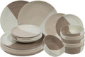 Cookinglife Serviesset Leem 18-delig / 6 personen - 6 dinerborden, 6 ontbijtborden en 6 kommen