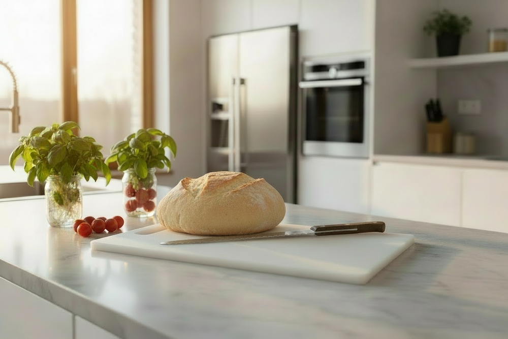 Cookinglife Snijplank HACCP Wit 40 x 30 cm - voor zuivel & brood