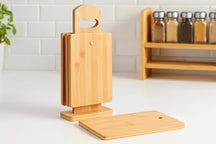 Cookinglife Snijplank set - Bamboe - 5-delig