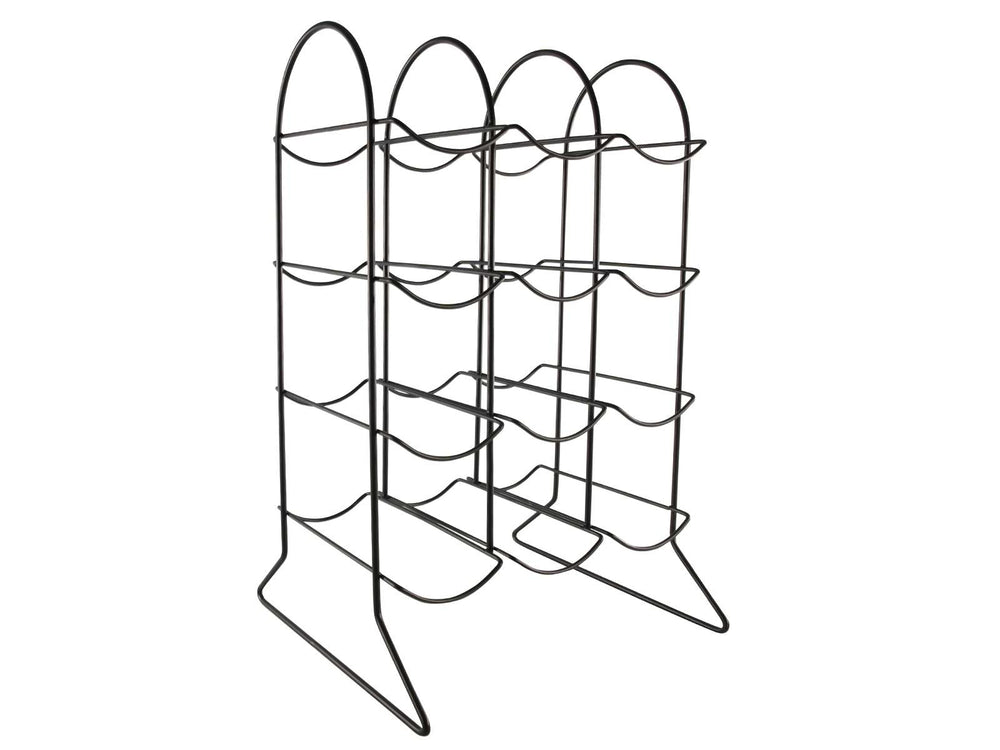 Cookinglife Wijnrek Bar Essentials Zwart - 12 Flessen