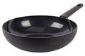 Cookinglife Wokpan Black Cera ø 28 cm - keramische anti-aanbaklaag