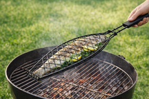 Cookinglife BBQ Visgrill Fire & Flavour - Non-Stick Metaal - Grillen van Vis en Groenten