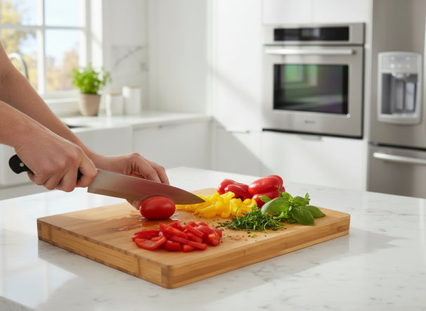 Cookinglife Snijplank Organic Bamboe 31 x 38 cm