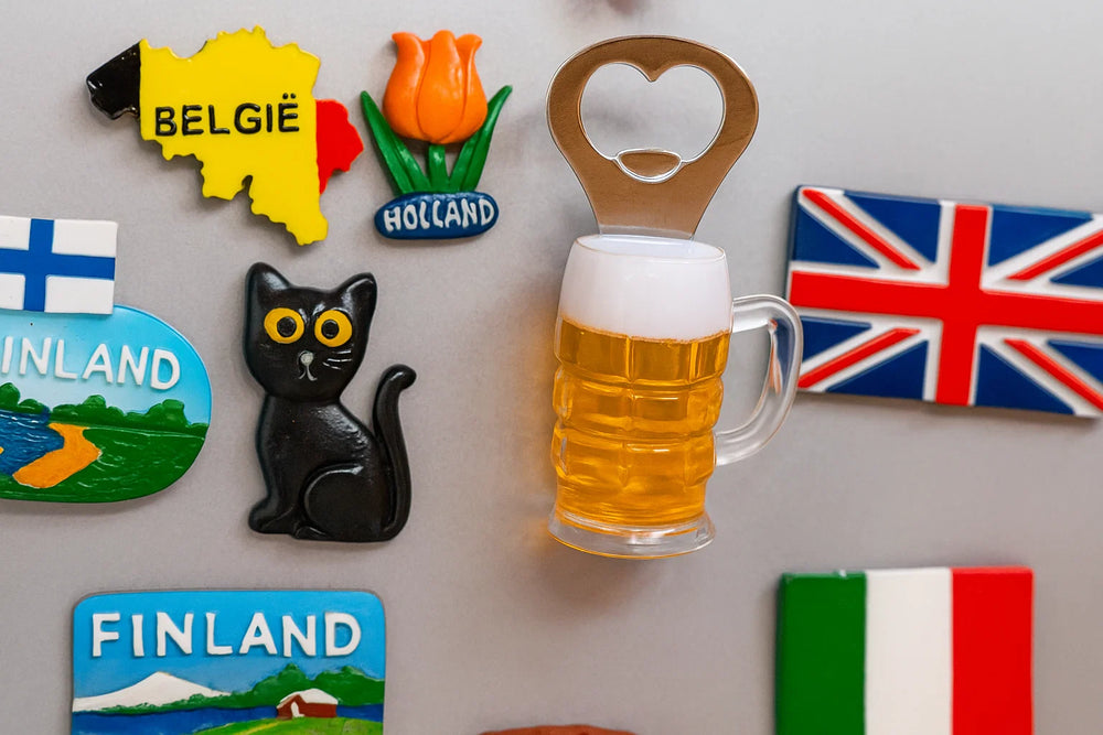 Cookinglife Flesopener - Bieropener - Bierpul met magneet