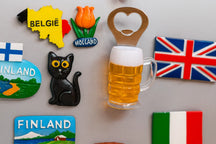 Cookinglife Flesopener - Bieropener - Bierpul met magneet