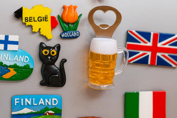 Cookinglife Flesopener - Bieropener - Bierpul met magneet