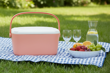 Cookinglife Koelbox Kunststof 20 Liter - Draagbare Roze Koelbox voor Picknicks