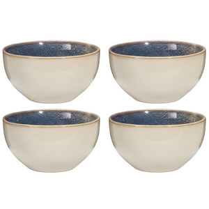 Cookinglife Soepkommen / Kommen Serene Blue ø 14 cm - Aardewerk - 4 stuks