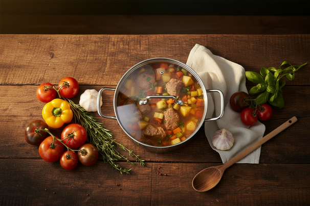 Kookpan Essential Steel RVS Ø 20 cm - 2.7 liter - geschikt voor alle warmtebronnen - Cookinglife