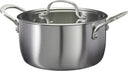 Cookinglife Kookpan met Glazen Deksel Signature Steel - RVS - ø 20 cm / 2.2 Liter - geschikt voor alle warmtebronnen