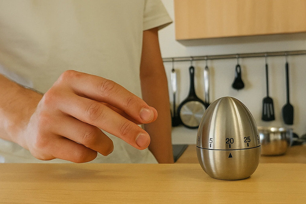 Cookinglife Kookwekker Ei RVS