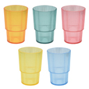 Longdrinkbekers Kunststof Stapelbaar - CampVibe - Outdoor - 475 ml - 4 Stuks - Cookinglife