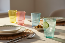 Longdrinkbekers Kunststof Stapelbaar - CampVibe - Outdoor - 475 ml - 4 Stuks - Cookinglife