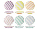 Cookinglife Ontbijtborden / Dessertborden Spring Vibes Ø 19 cm - 6 Stuks