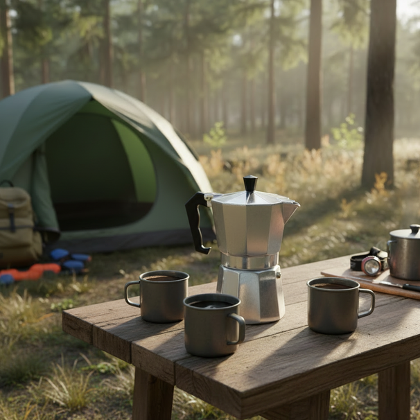 Cookinglife Percolator - Aluminium - 330 ml - Koffiemaker voor 4-6 Kopjes - Espressomaker