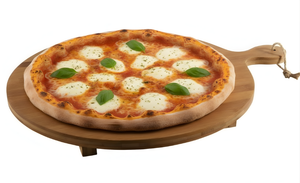 Cookinglife Serveerplank Pizzaplank XXL Organic Bamboe ø 42 cm