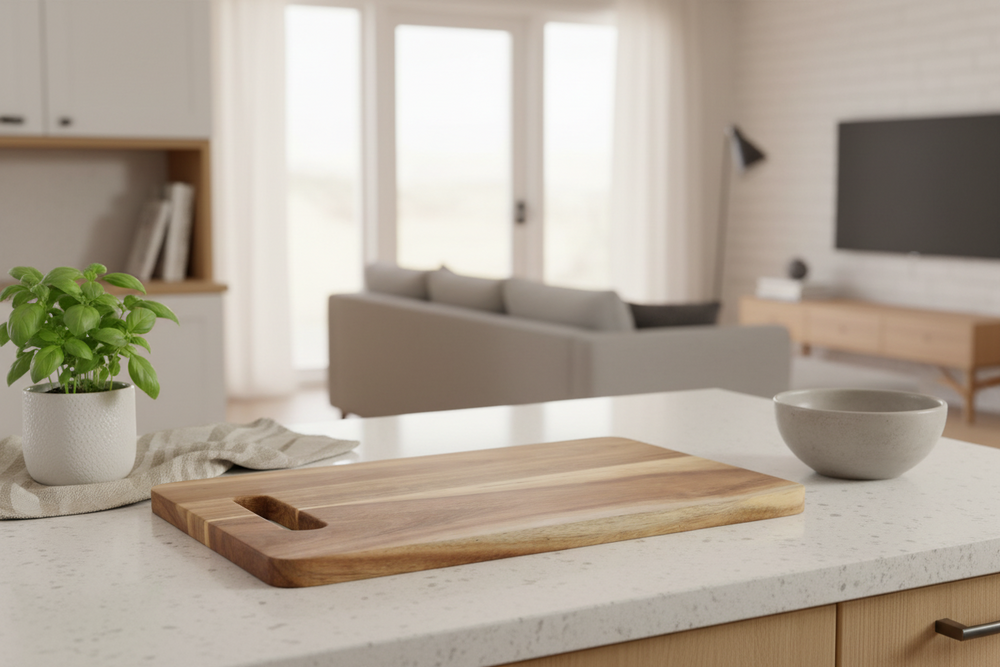 Snijplank Acacia 30 x 20 cm - Houten Snijplank voor Keuken - Cookinglife