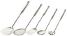 Cookinglife Spatelset ProLine RVS - Keukentoolset - 5-delig - Bakspaan, spatel, spaghettilepel, soeplepel & schuimspaan