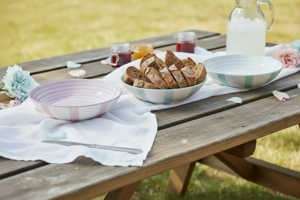 Cookinglife Diepe Borden / Pastaborden Spring Vibes Ø 21 cm - 6 Stuks