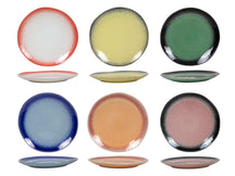 Studio Tavola Serviesset Fire 30-delig / 6 personen - 6 dinerborden, 6 ontbijtborden, 6 kommen, 6 koffiekopjes en 6 koffiebekers