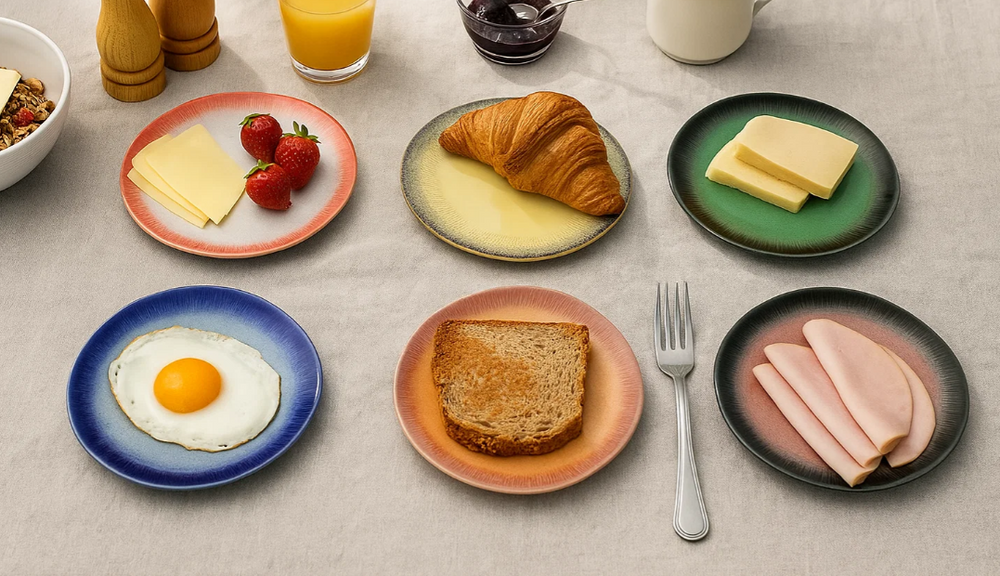 Studio Tavola Ontbijtborden / Desserborden Fire ø 20 cm - 6 Stuks