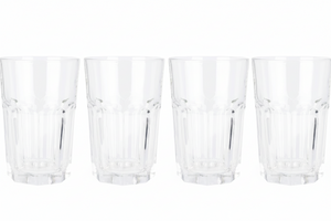 Cookinglife Waterglazen 500 ml Glas - Stapelbare Drankglazen Set van 4