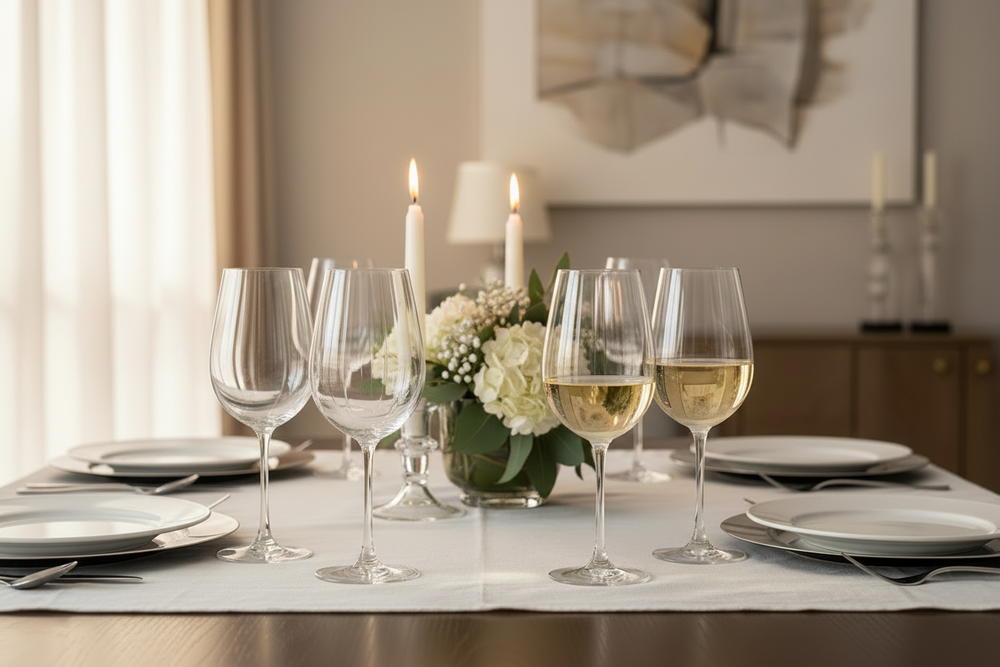 Cookinglife Witte Wijnglazen Verano 520 ml - 4 Stuks