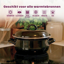 Cookinglife Braadpan - emaille - Cooking - ø 26 cm / 5 liter
