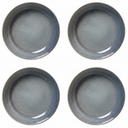 Cookinglife Diepe Borden / Pastaborden Serene Blue ø 23 cm - Aardewerk - 4 stuks