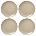 Cookinglife Dinerborden Serene Zand ø 28 cm - Aardewerk - 4 stuks