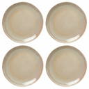 Cookinglife Dinerborden Serene Zand ø 28 cm - Aardewerk - 4 stuks