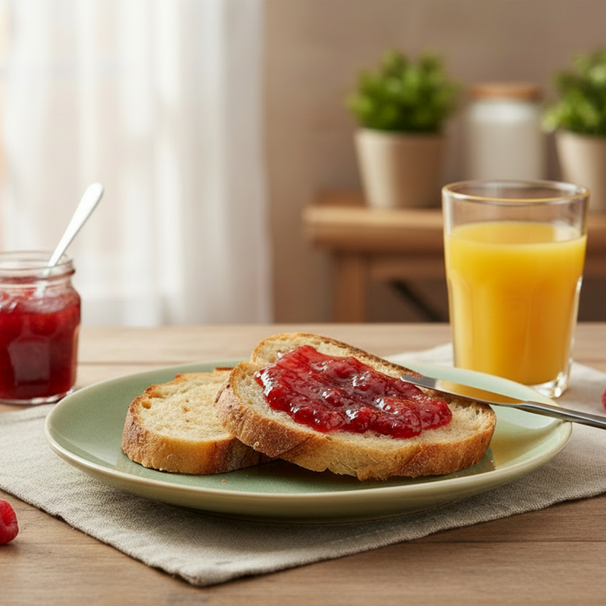 Cookinglife Ontbijtborden / Dessertborden Serene Green ø 20 cm - Aardewerk - 4 stuks