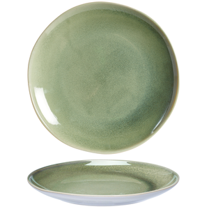 Cookinglife Ontbijtborden / Dessertborden Serene Green Ø 20 cm - Aardewerk - 4 stuks
