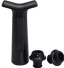 Cookinglife Wijn Vacuumpomp Met 2 Flessenstoppers Zwart