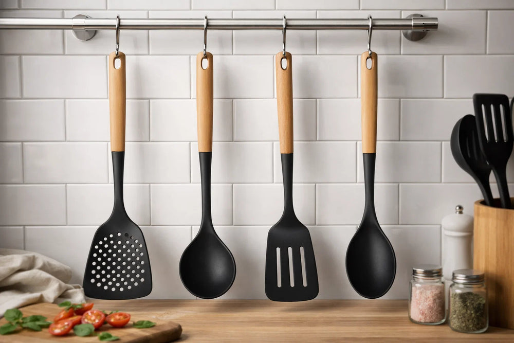 WMF Pannenset Comfort Line 5-Delig Inclusief GRATIS Cookinglife Kookgerei set - Kookpan ø 16, 20, 20 en 24 cm en Steelpan ø 16 cm