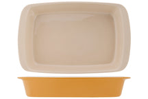 Cosy & Trendy Ovenschaal Aardewerk Fontestic Amber Gold - 34 x 21 x 5.5 cm / 2.3 Liter