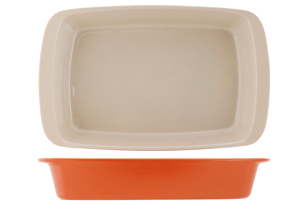 Cosy & Trendy Ovenschaal Aardewerk Fontestic Roest - 34 x 21 x 5.5 cm / 2.3 Liter