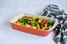 Cosy & Trendy Ovenschaal Aardewerk Fontestic Roest - 34 x 21 x 5.5 cm / 2.3 Liter