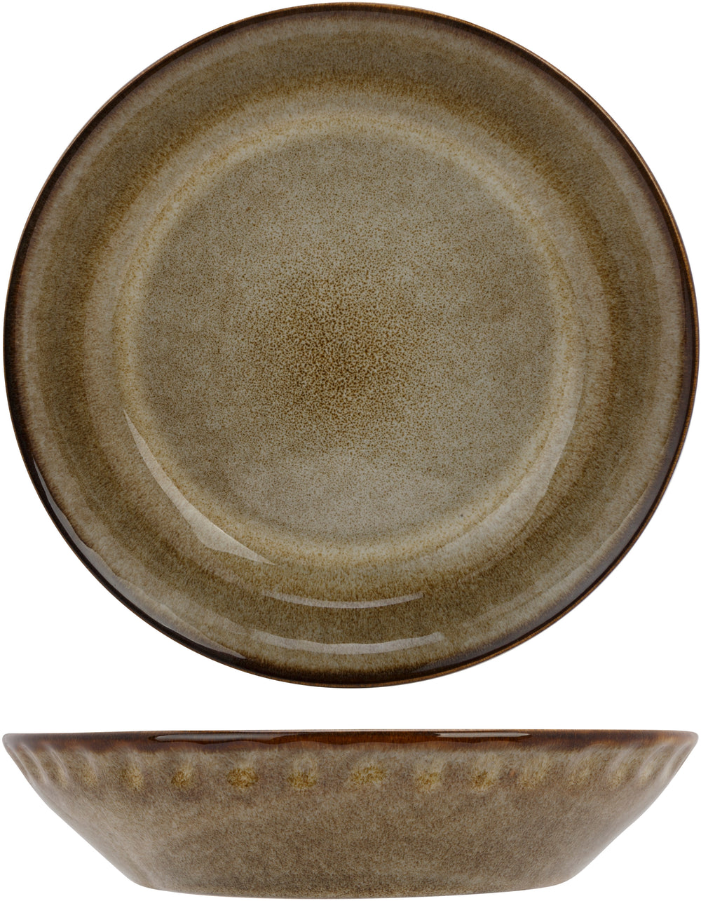 Cosy & Trendy Diepe Borden / Pastaborden Araki Hazel ø 21.5 cm - 4 Stuks