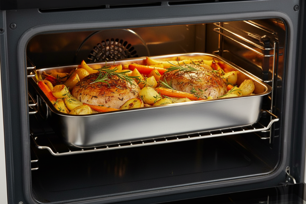 Cosy & Trendy Braadslede RVS - 43 x 31 x 7 cm