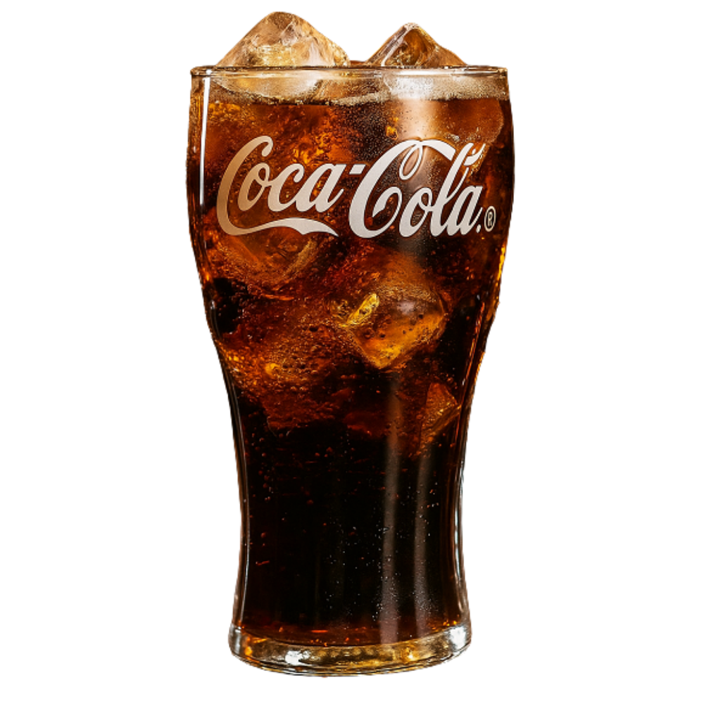 Coca Cola Glazen - Longdrinkglazen - Frisdrankglazen - Transparant 370 ml - 4 Stuks