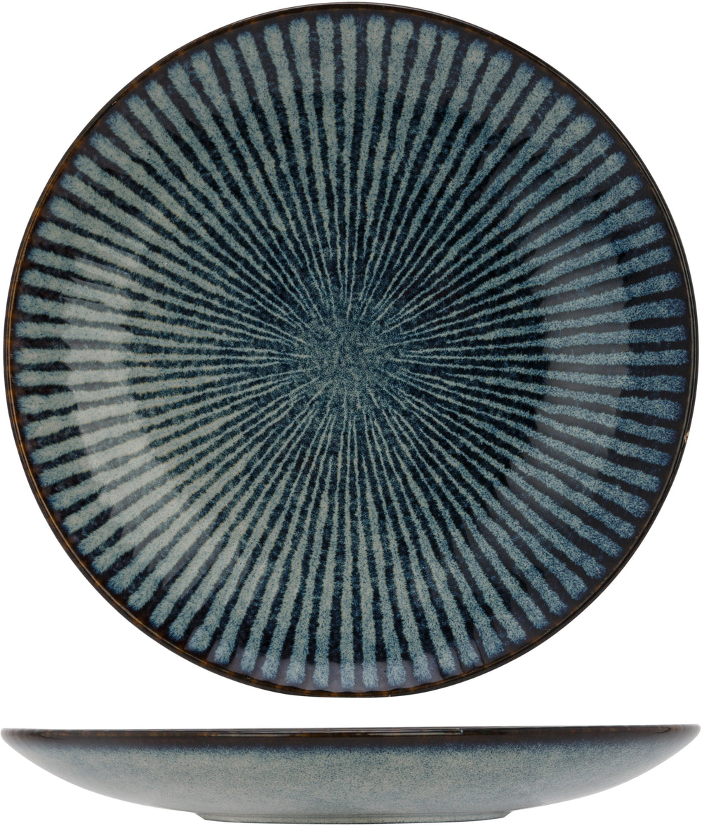 Cosy & Trendy Ontbijtborden / Dessertborden Atlantis Stripe ø 21.5 cm - 4 Stuks